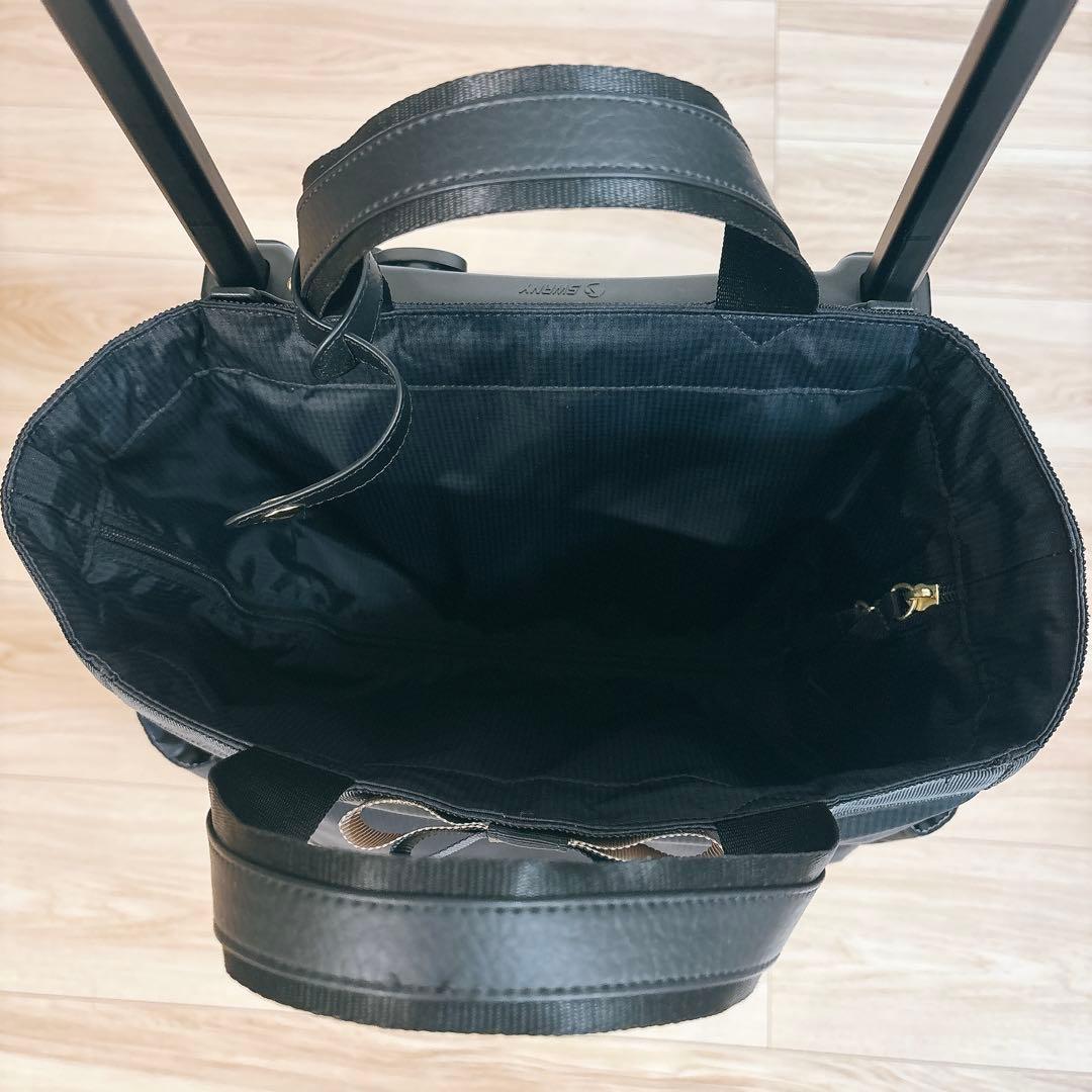 ✨美品✨ スワニー キャリーバッグ D-574 ルバンドIII ブラック 19L