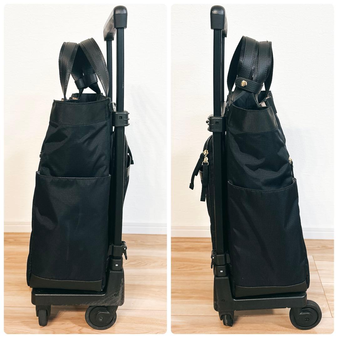 ✨美品✨ スワニー キャリーバッグ D-574 ルバンドIII ブラック 19L