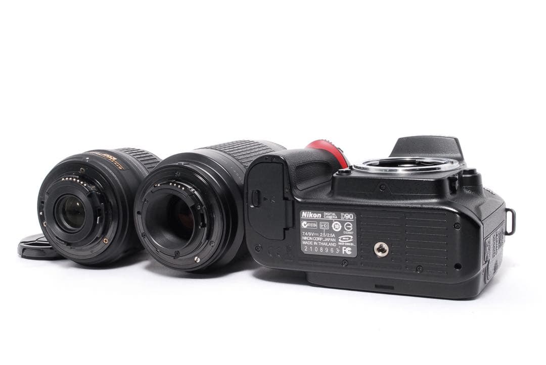 ◆バッグ付き◆Nikon D90◆一眼レフカメラ◆手ぶれ補正＆超望遠レンズセット