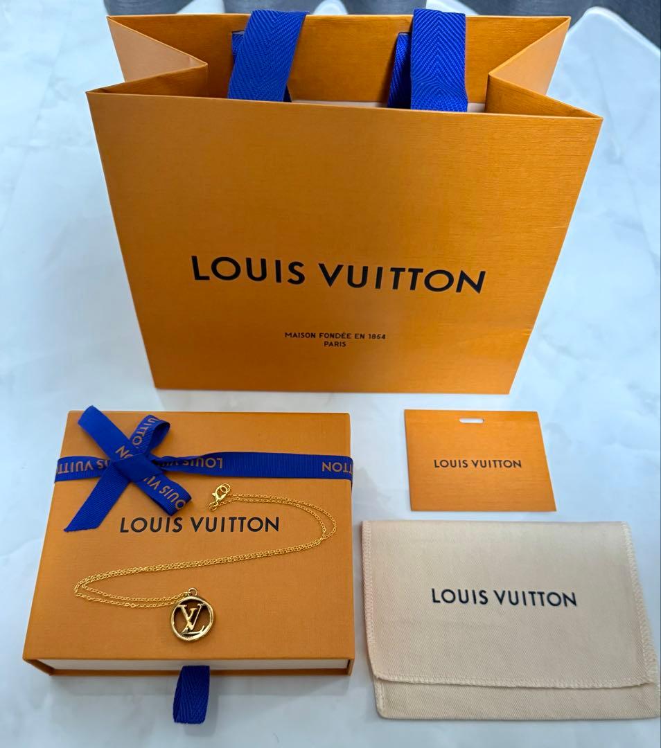 極美品‼️ louis vuitton ルイヴィトン チャームネックレス【正規品】