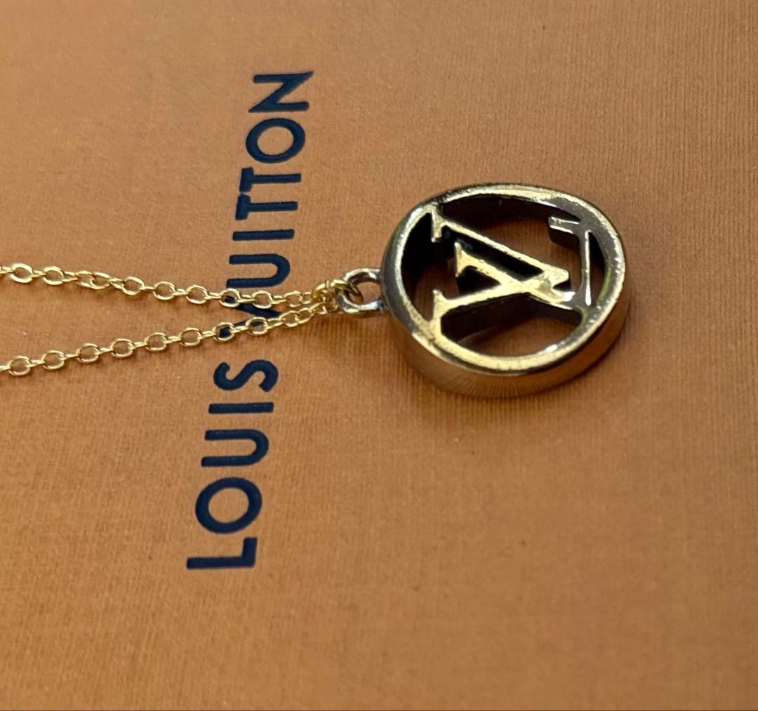極美品‼️ louis vuitton ルイヴィトン チャームネックレス【正規品】