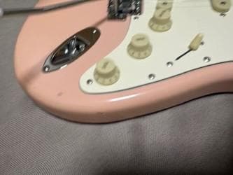 SQUIER AFFINITY ストラトキャスターモデル　シェルピンク