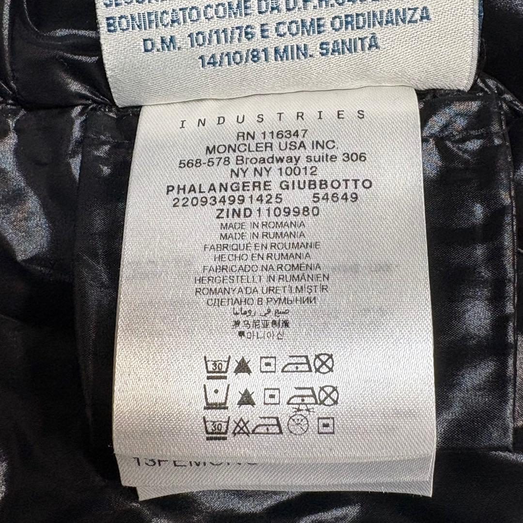 ☆Moncler モンクレール ダウンコート Phalangere ブラック