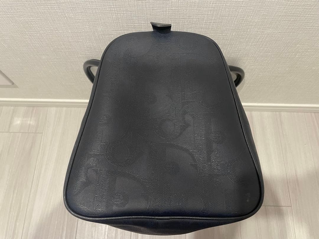 【美品】Dior ボストンバッグ　ネイビー