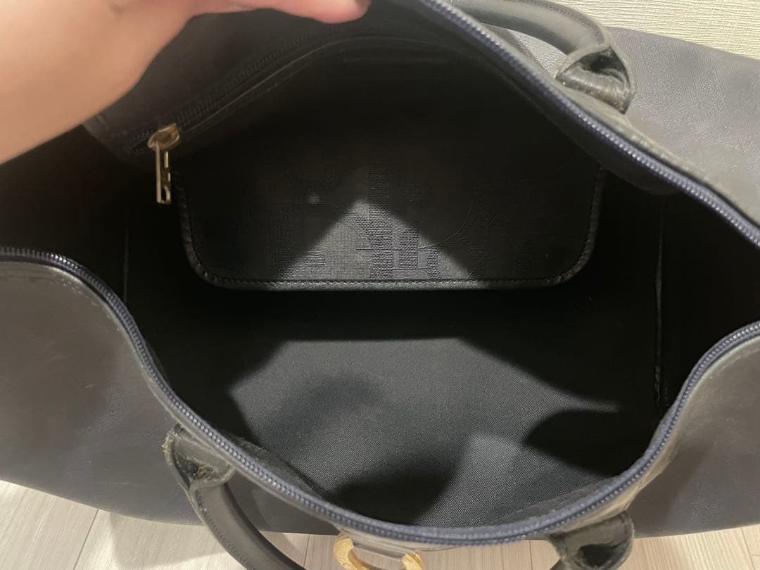 【美品】Dior ボストンバッグ　ネイビー