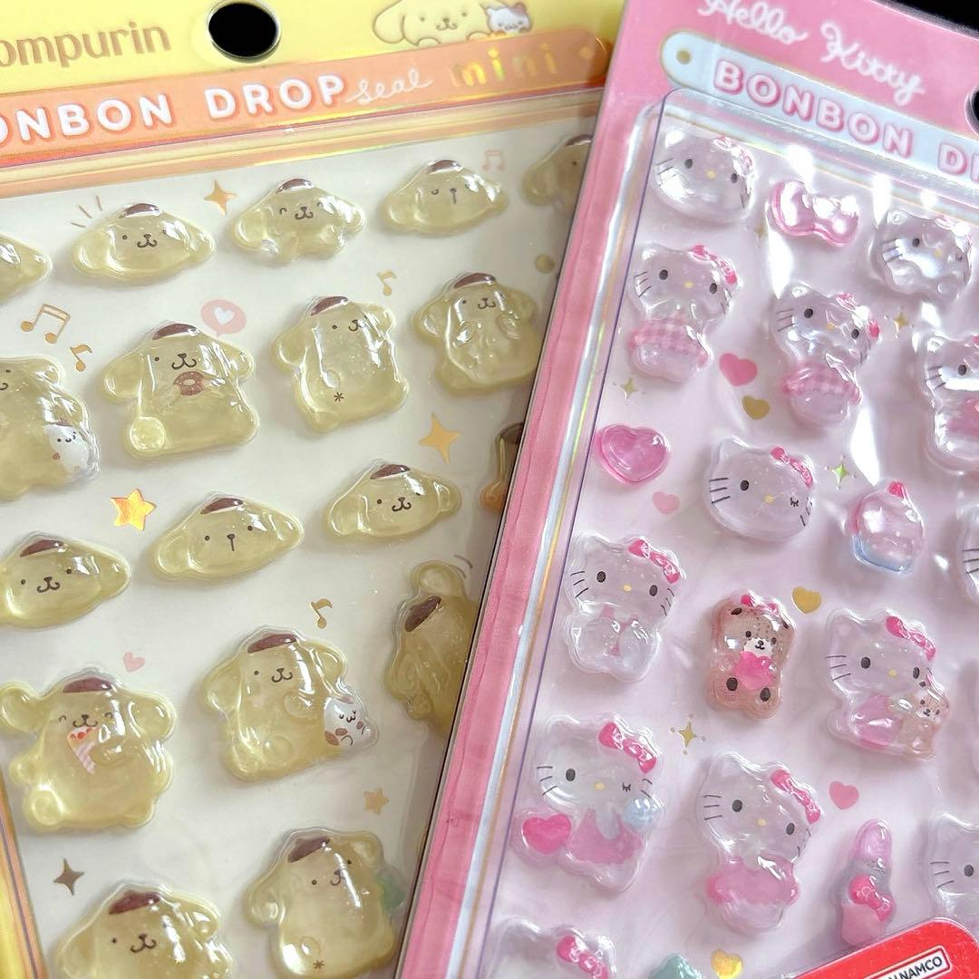 タイムセール♥サンリオminiボンボンドロップシール♥コンプ8種セット♥正規品