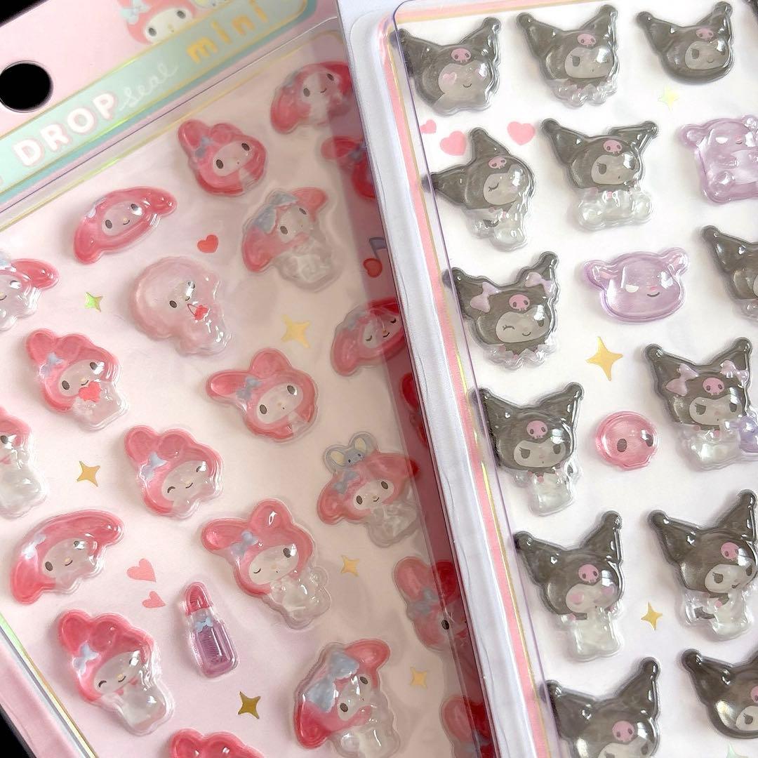 タイムセール♥サンリオminiボンボンドロップシール♥コンプ8種セット♥正規品