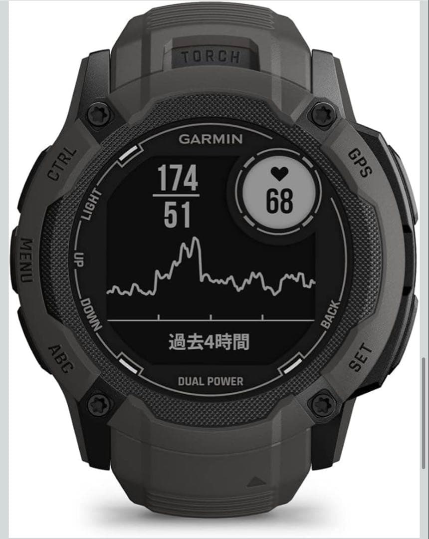 GARMIN INSTINCT 2X DUAL POWER ブラック
