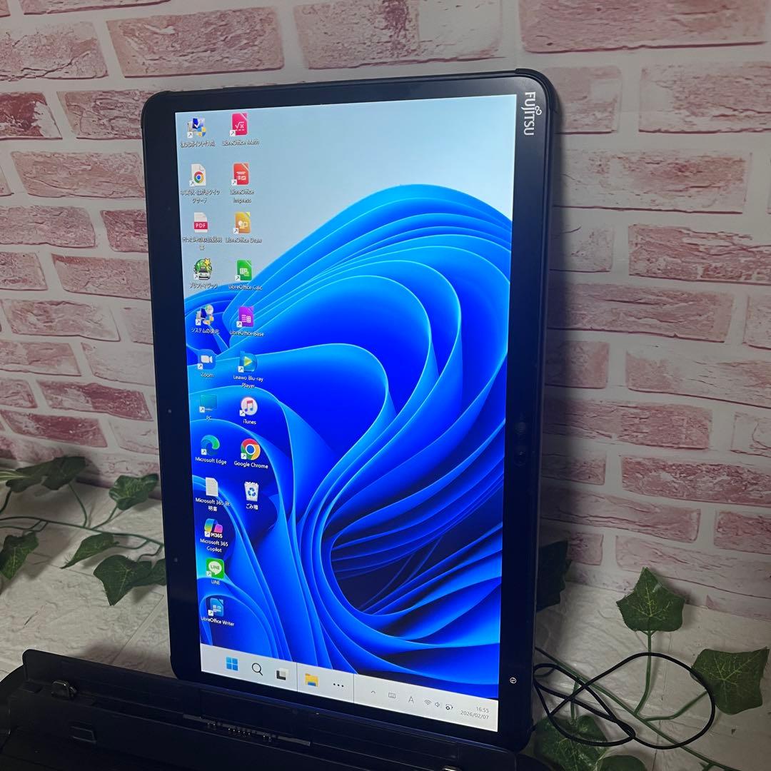 中古タッチパネル M.2 NVMeSSD128GB★Q7310/DE PC175