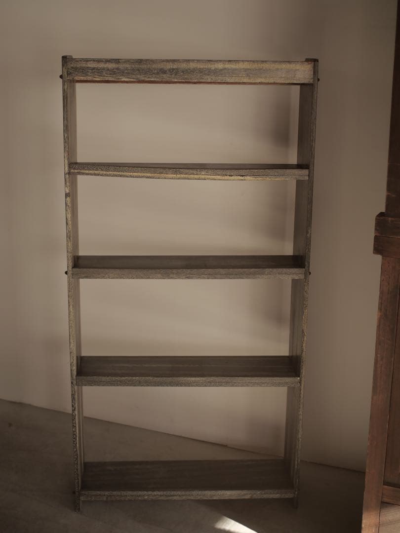 本棚　収納棚　食器棚　飾り棚　棚　収納　古家具　古道具　アンティーク　昭和レトロ