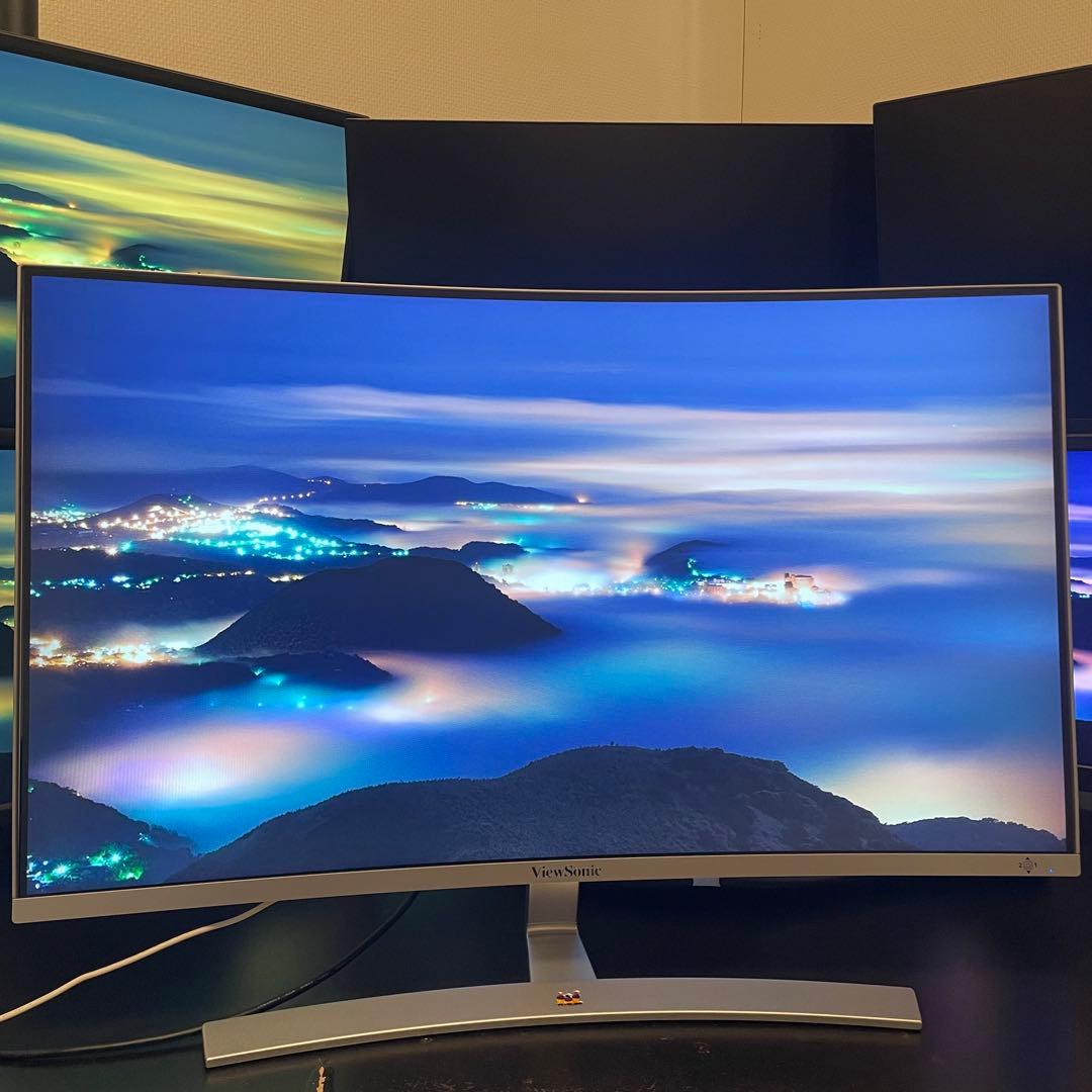 ディスプレイ・モニター本体 ViewSonic VX3216-SCMH-W-7