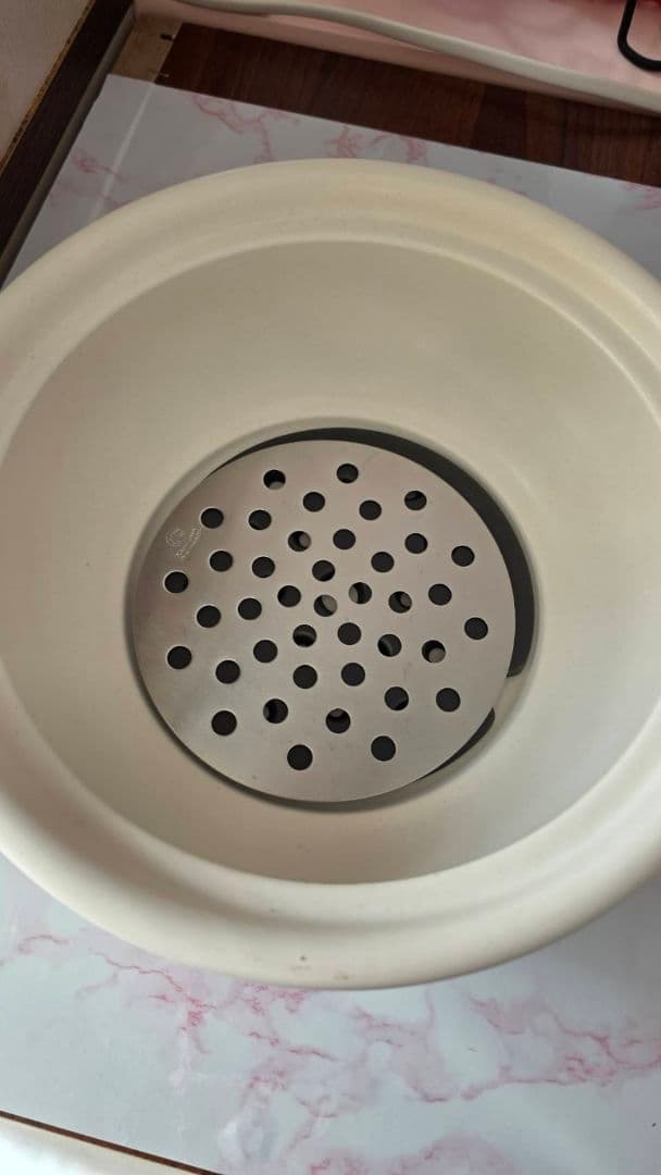 マニー　ロココ　陶器土鍋 IH使用可