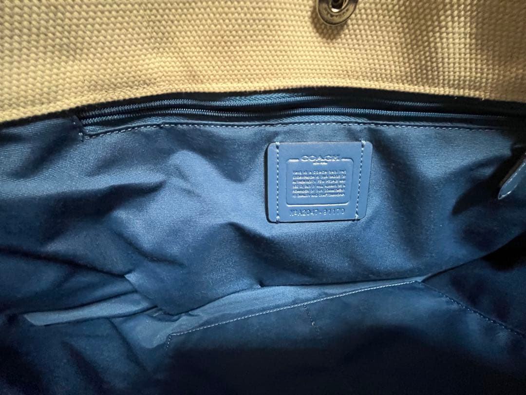 COACH キャンバストートバッグ
