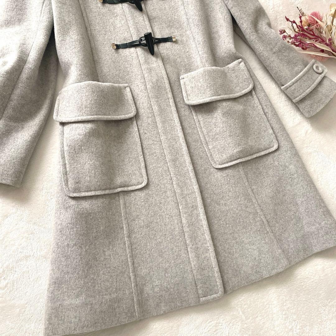極美品⭐︎JILL STUART フォックスファー グレー ダッフルコート M