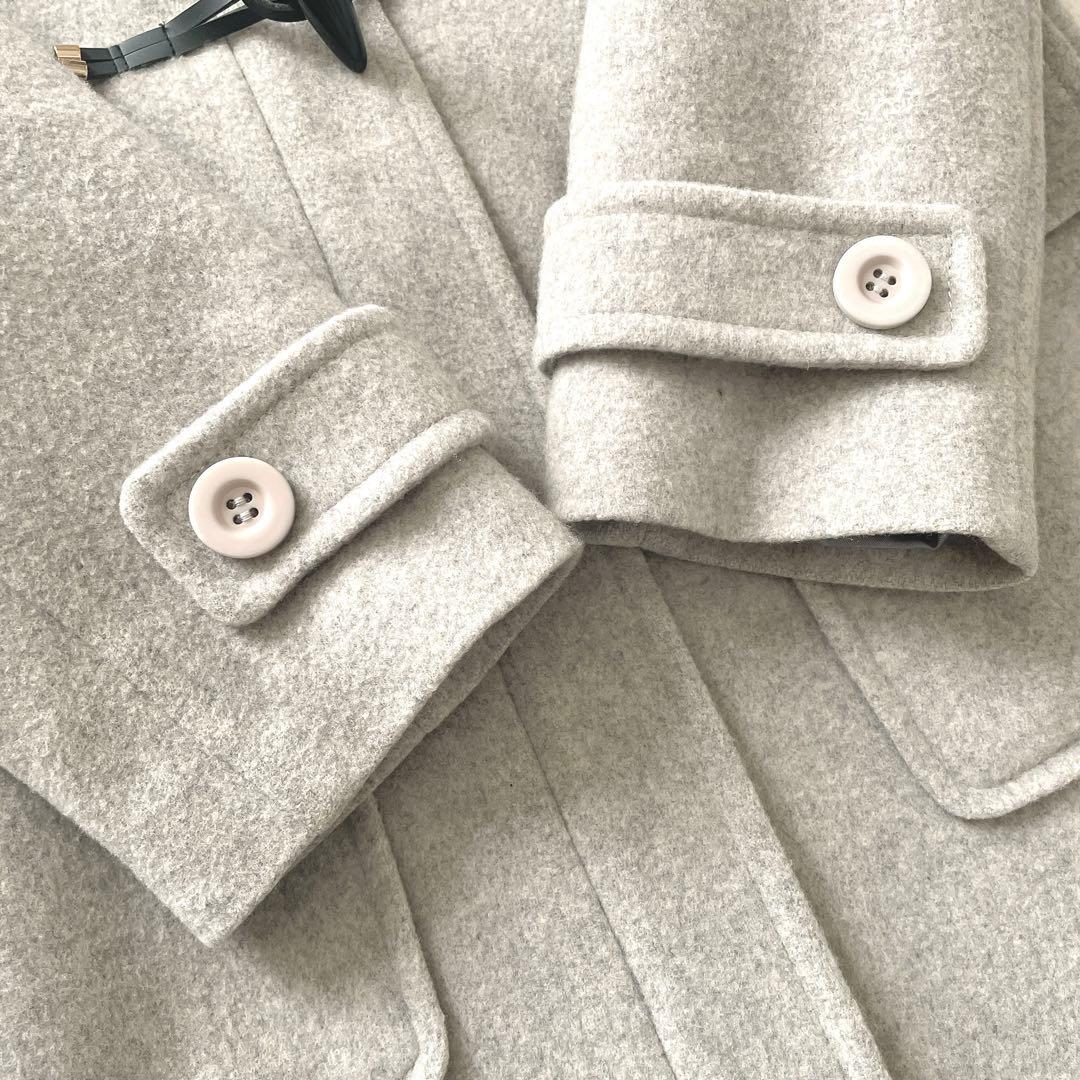 極美品⭐︎JILL STUART フォックスファー グレー ダッフルコート M