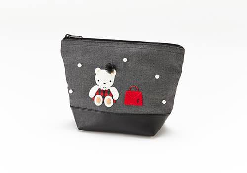 さなファミリア 4店舗限定 ポーチ デニムシリーズ こども服 新品 バック