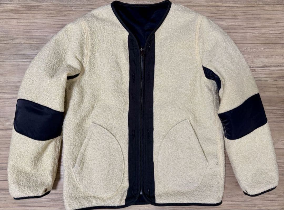 カ*ス様 VISVIM IRIS LINER JKT リバーシブル ブラック s