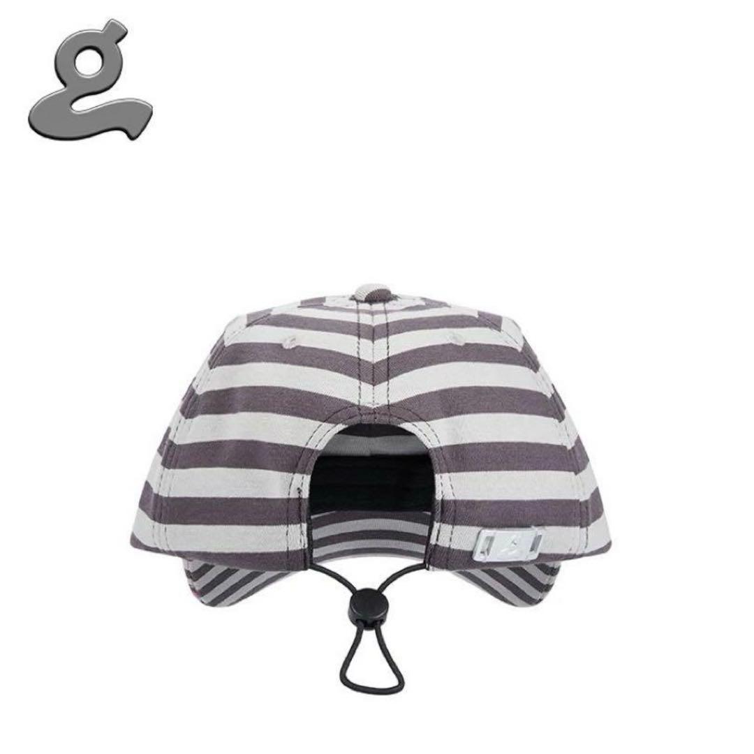 期間限定価格 GRAPE PRINTED STRIPED CAP ボーダー