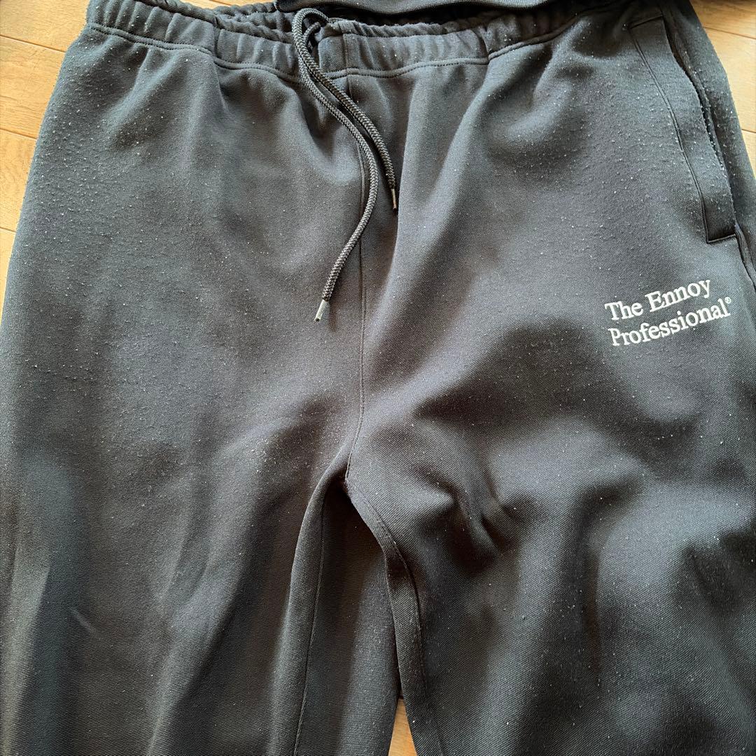 ENNOY セットアップ黒　XL 24AW