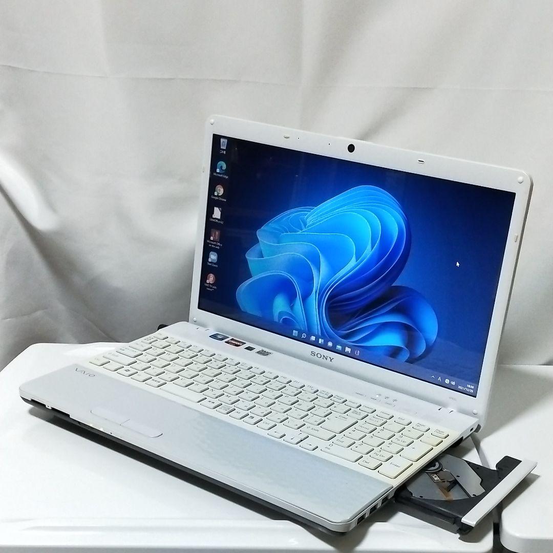 大幅値下 楽々リカバリ Win10&11 TV可 SONY Vaio オフィス