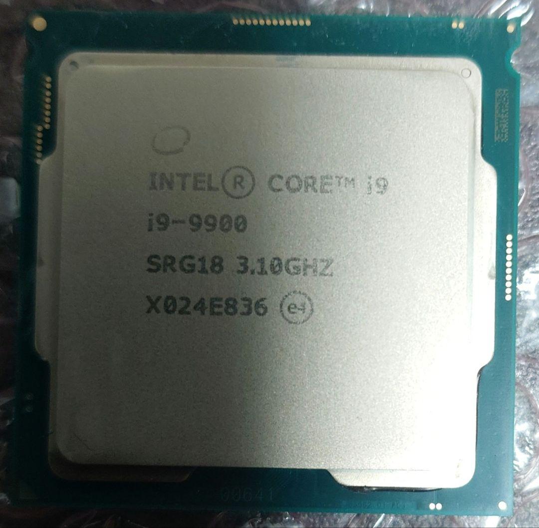 CPU CPU Intel i9 i9-9900 3.10GHz