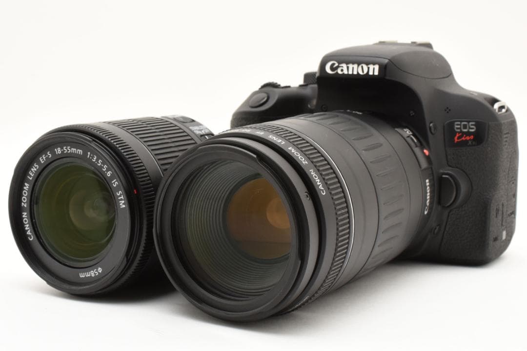 ✨Wi-Fiで簡単スマホ接続✨CANON KISS X9i✨ダブルレンズ✨カメラ
