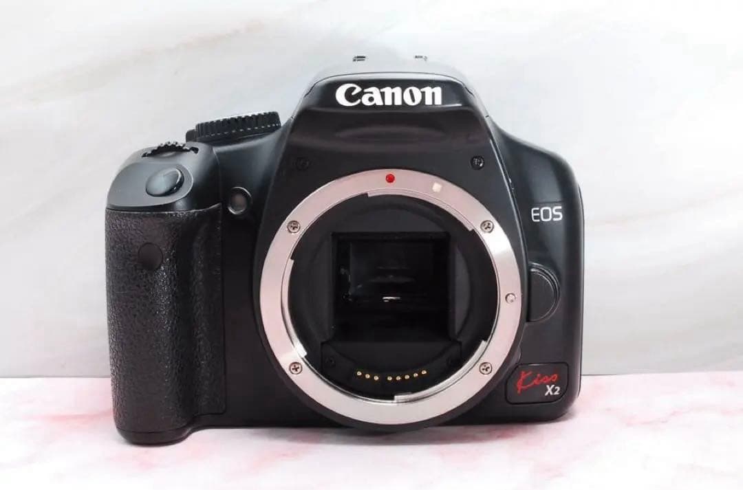 コスパ最強✨Canon Kiss X2✨一眼レフカメラ✨手ぶれ補正付き