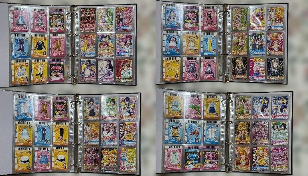プリキュアオールスターズ　データカードダス 206枚まとめ売り DCD