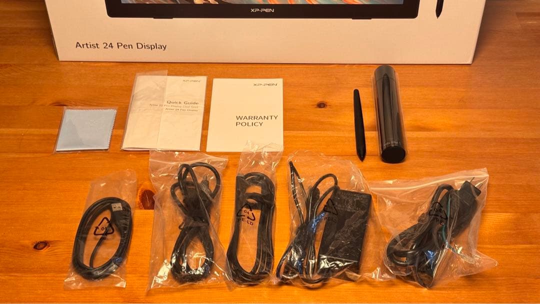 XP-PEN Artist 24 本体　液晶ペンタブレット　液タブ