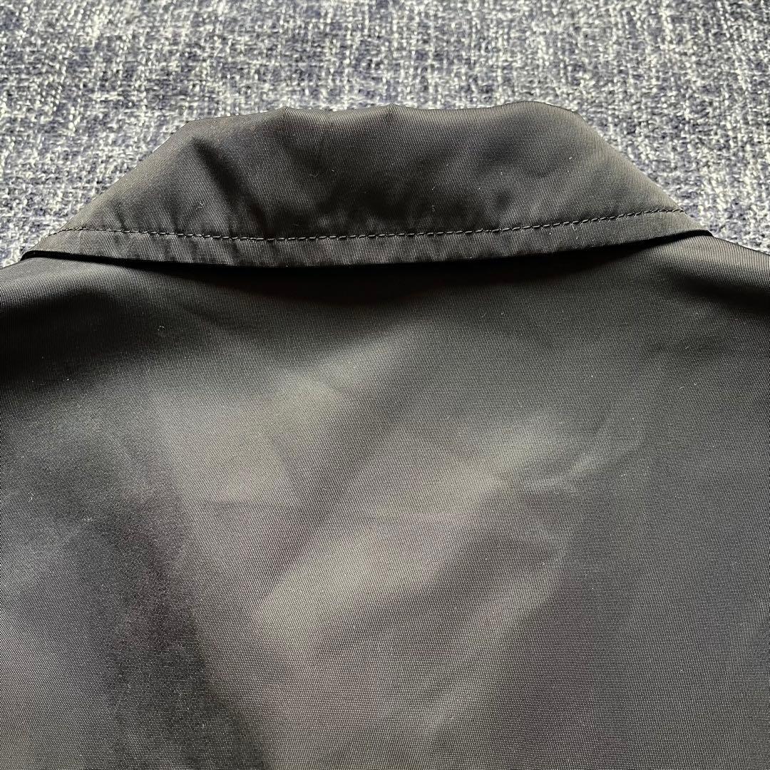 鉄雪SOPHNET. ナイロンジャケット 黒 ソフネット　コーチ　ブルゾン