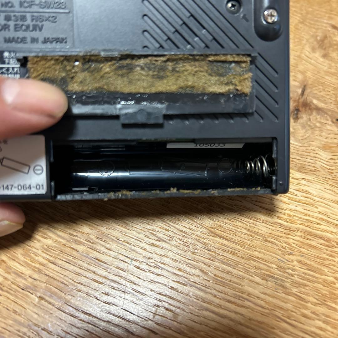 日本製ソニーワールドバンドレシーバー　ICF-SW23 BCL 短波ラジオ