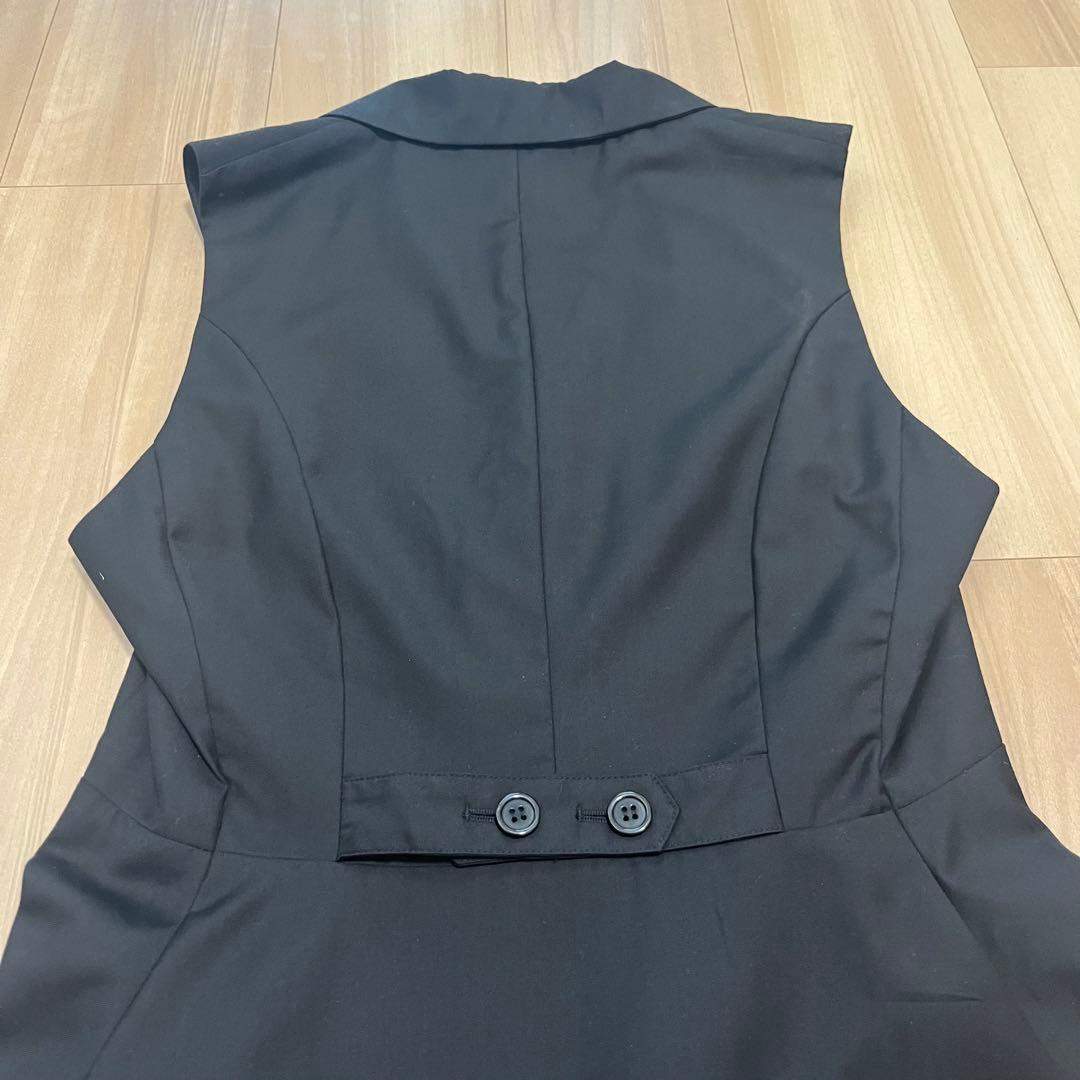 BPN FOR MEN ノースリーブロングダブルジャケット