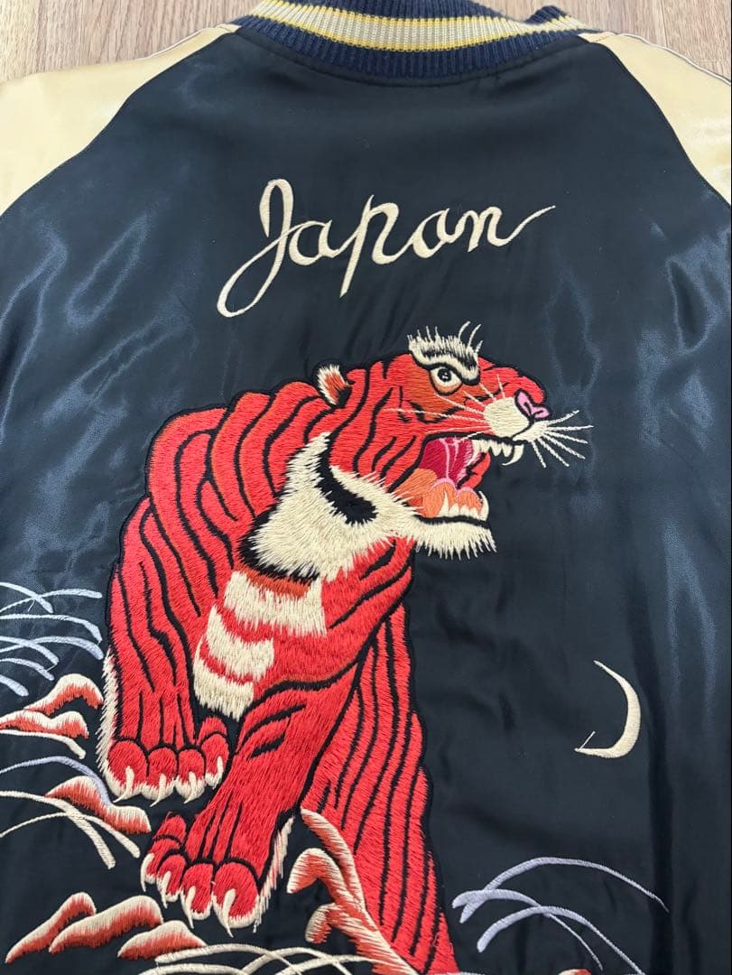 【赤虎　完売品❗️】テーラー東洋　ヒノヤ別注　スカジャン