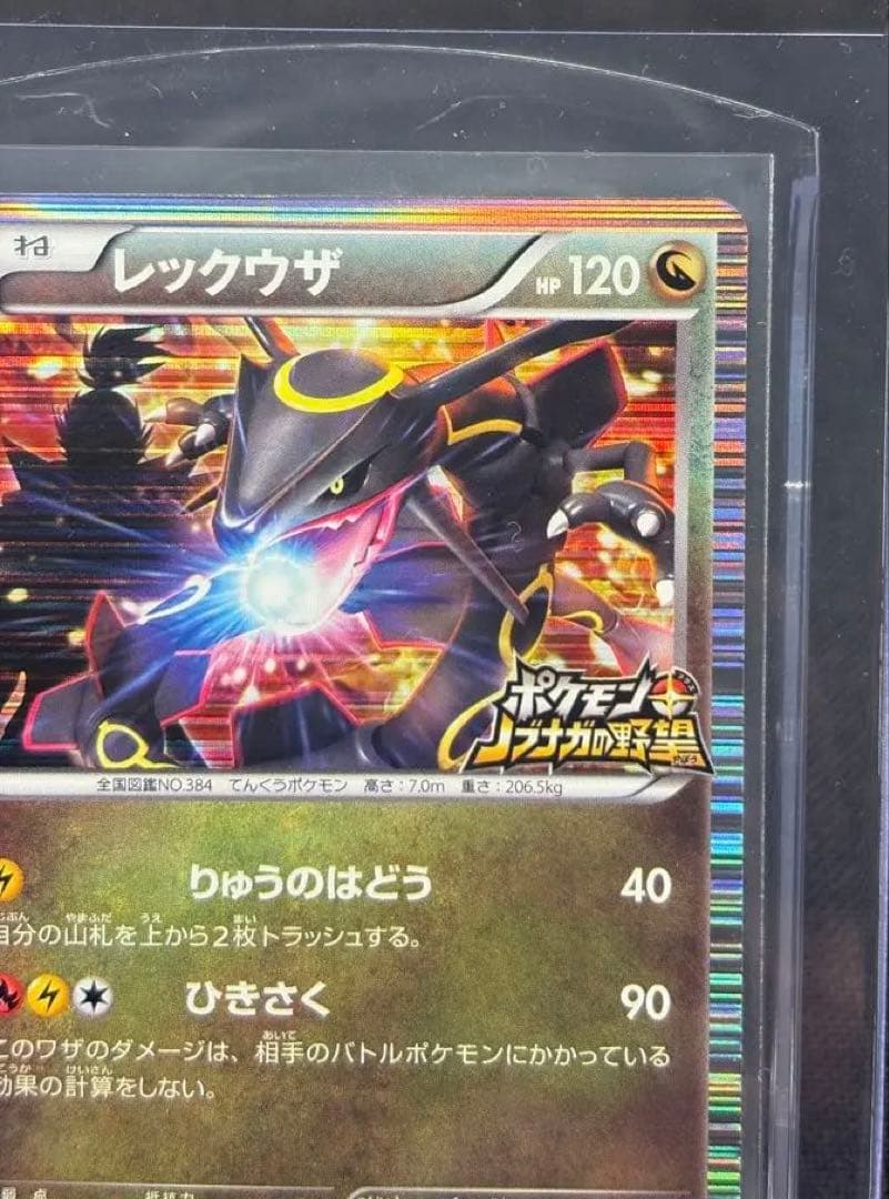 『極美品』レックウザ【144/BW-P】（ポケモン+ノブナガの野望）初回限定特典