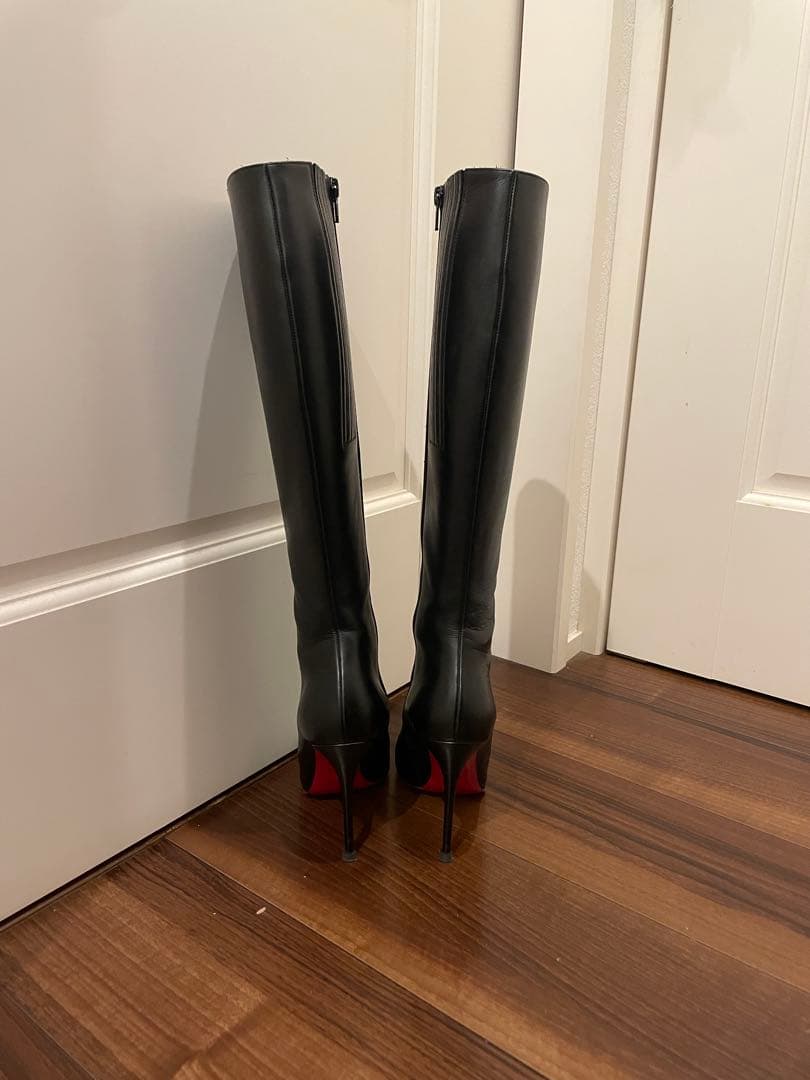 【定価26万円！】美品　クリスチャン　ルブタン　ロングブーツ　美脚