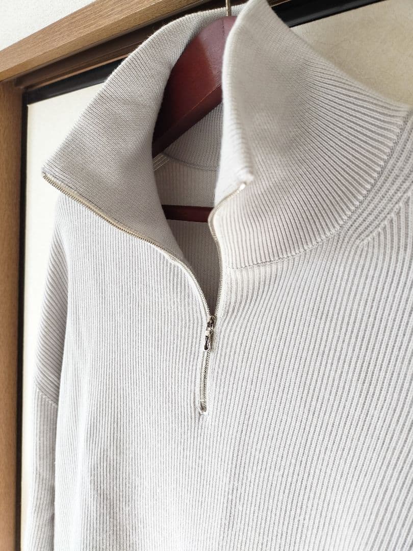 Graphpaper　22AW ハーフジップニット　sizeフリー