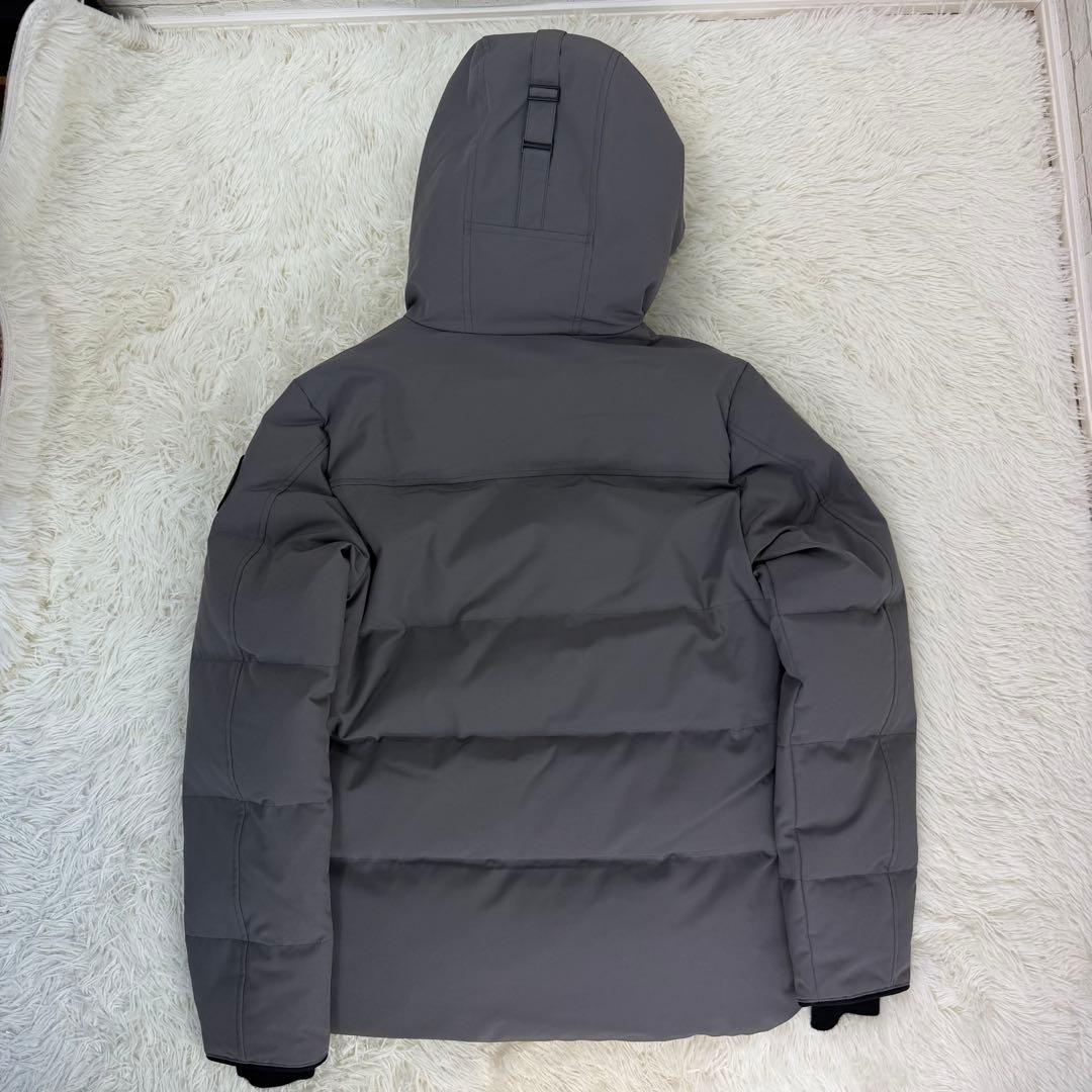 【現行品/美品】カナダグース マクミランパーカ ブラックレーベル グレー M