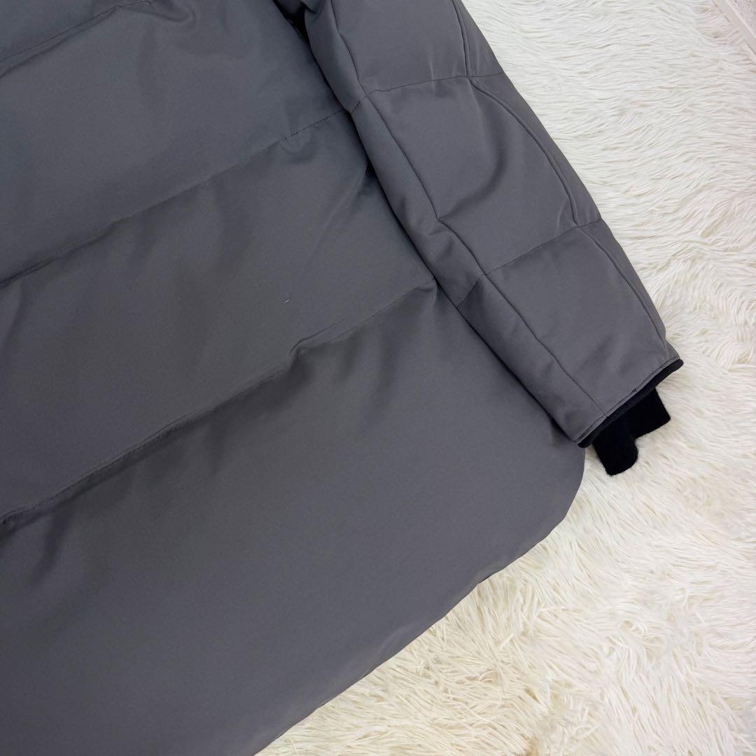 【現行品/美品】カナダグース マクミランパーカ ブラックレーベル グレー M