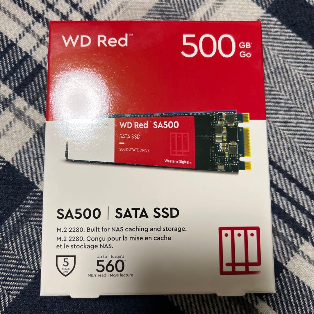 内蔵型SSD WD RED SA500 500GB