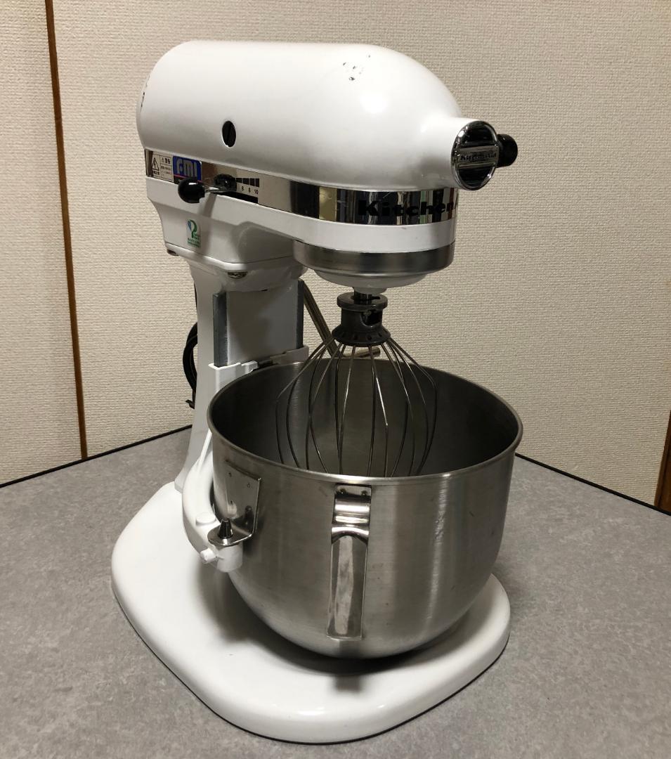 【FMI正規品】キッチンエイド スタンドミキサー KSM5 ホワイト