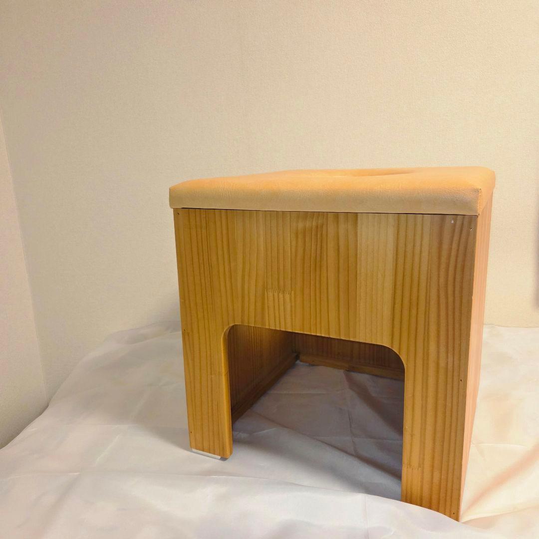 美品【温活】 よもぎ蒸し椅子　チェア　蓬　イス