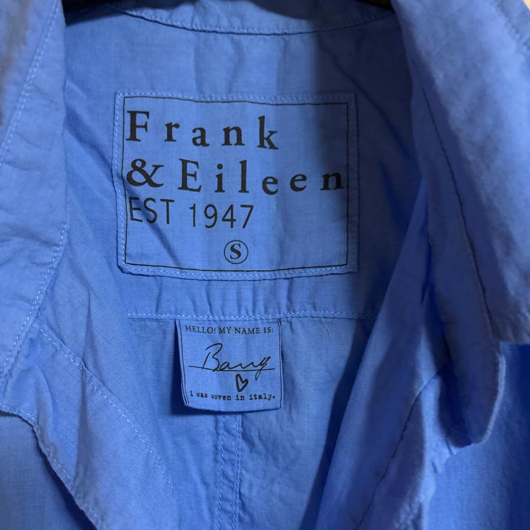 【新品タグ付き】フランクアンドアイリーン　ブルー　シャツ