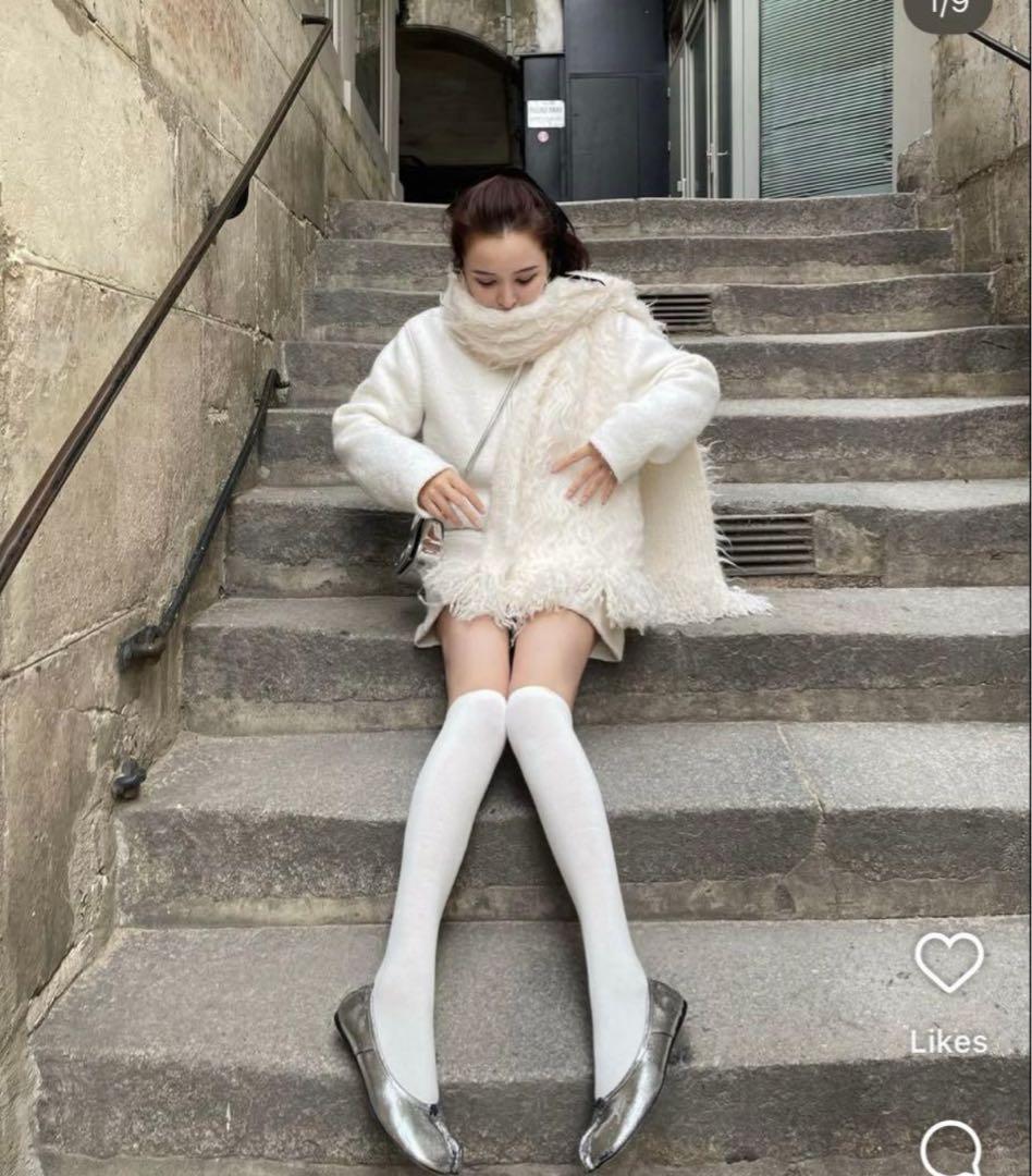 【最終値下げ】Pigalle shaggy muffler the toe