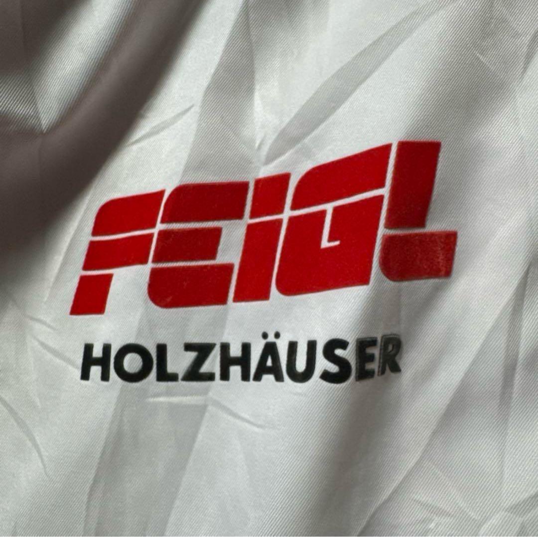 NIKE古着00s欧州支給ナイロンジャケットY2KフロッキープリントO51