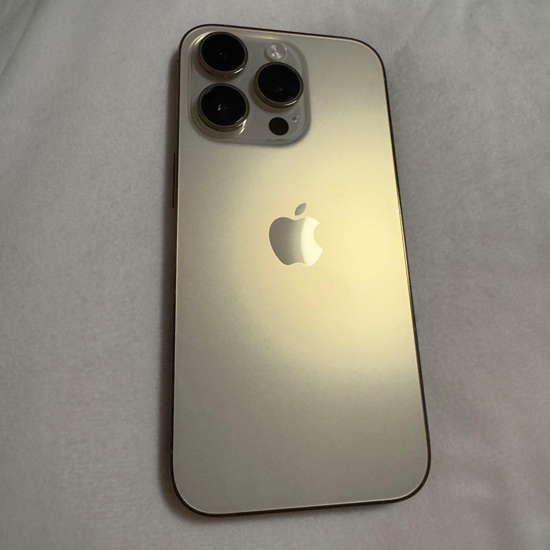 フィルム付き★iPhone14 Proゴールド本体