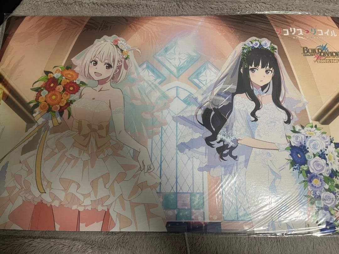 ビルディバイド　リコリスリコイル　プレイマット　未開封