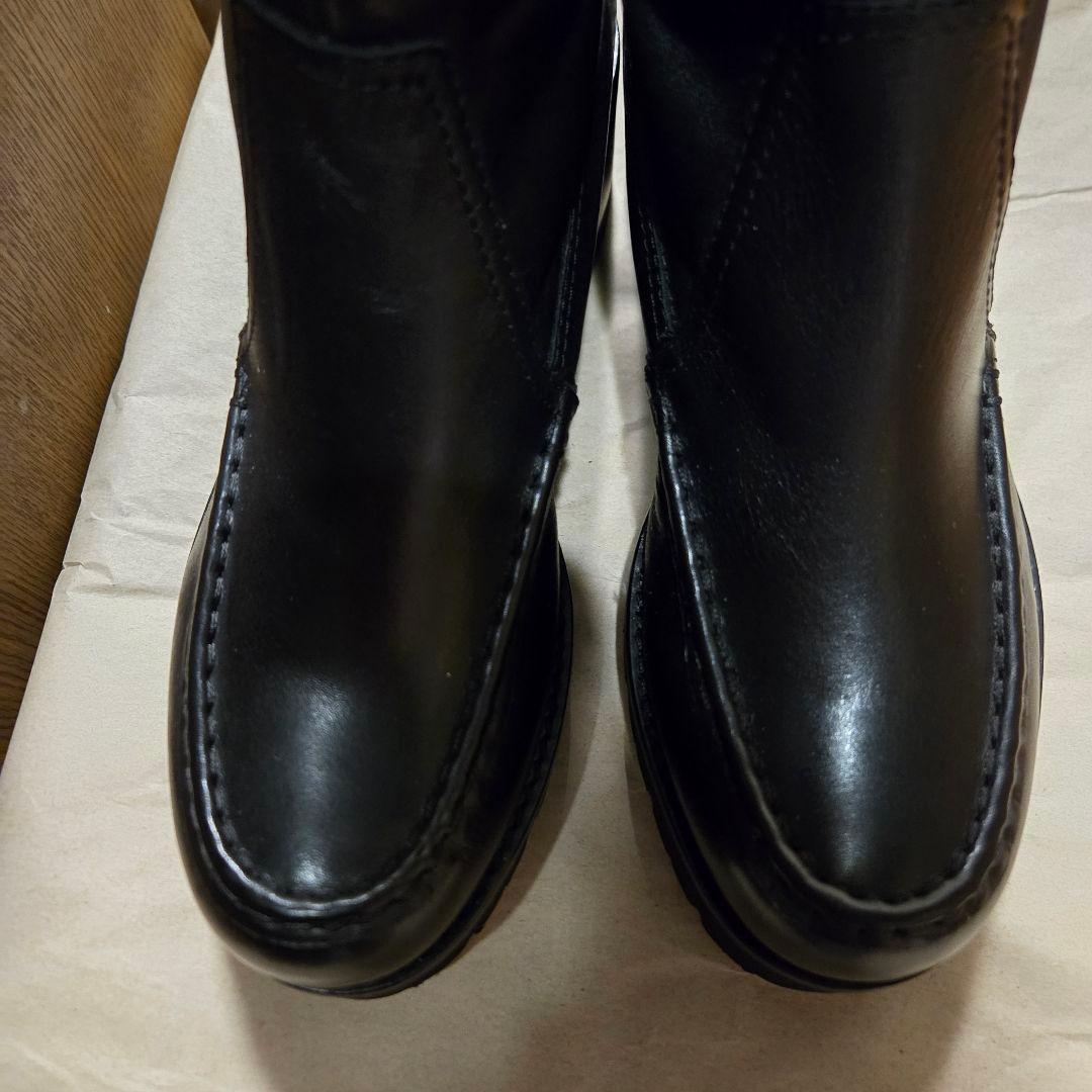 新品未使用品☆あしながおじさんワークブーツミドル丈ブーツ 22.5
