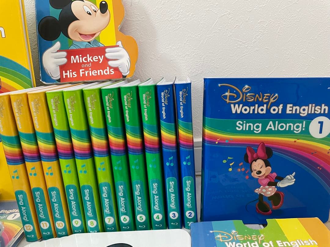 DWE ディズニー英語システム　シングアロングセット　Blu-ray 757