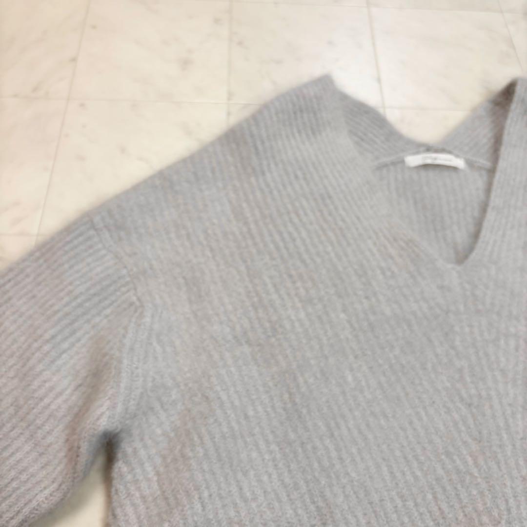 Plage ★新品★FurアゼVネックプルオーバー