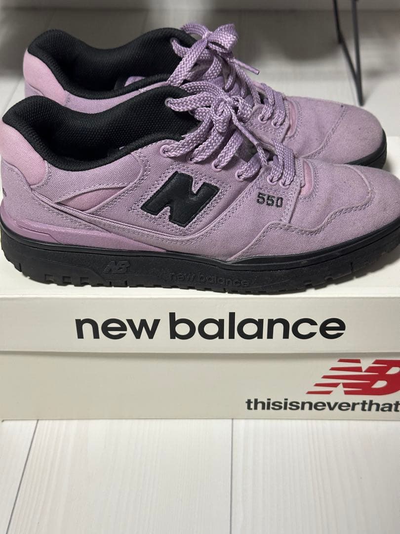 thisisneverthat × new balance 550 パープル